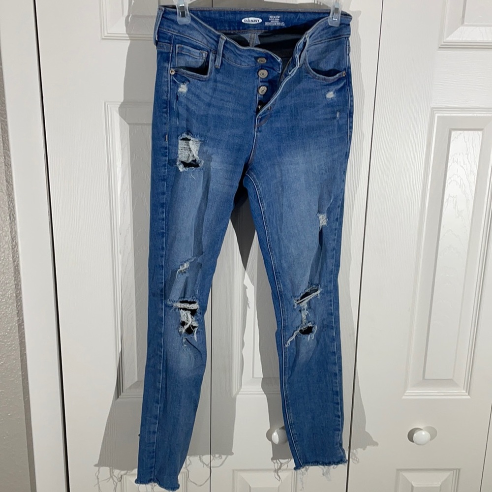 Old Navy rockstar super skinny high rise jeans